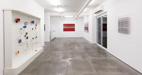 Exhibition view: Abraham Palatnik, em movimento, Galeria Nara Roesler, Rio de Janeiro (24 April–14 June 2018). Courtesy Galeria Nara Roesler.