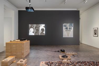 Exhibition view: Group Exhibition, Living with Ghosts, Pace Gallery, London (8 July–5 August 2022). Courtesy Pace Gallery.