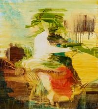Bacchus (after Velazquez) by Adrienne Gaha contemporary artwork painting, works on paper