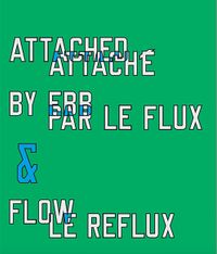 ATTACHED BY EBB & FLOW by Lawrence Weiner contemporary artwork mixed media