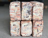 Whammo bricks by Stefana McClure contemporary artwork mixed media