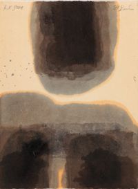 Burnt Umber & Ultramarine by Yun Hyong-keun contemporary artwork painting