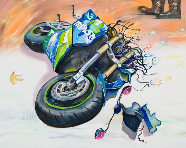 Heartbroken Motorbike #2
伤心摩托车#2 by Yan Xinyue contemporary artwork