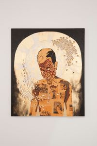 A portrait of the cometboy as a bearer of memories by Timothy Hyunsoo Lee contemporary artwork mixed media