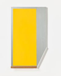 Functional Yellow Painting by Simon Blau contemporary artwork painting