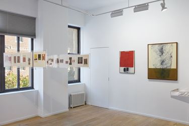 Exhibition view: Tomie Ohtake, At Her Fingertips, Galeria Nara Roesler, New York (1 November–22 December 2018). Courtesy Galeria Nara Roesler.