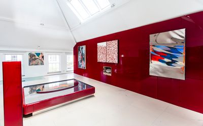 Exhibition view: Group exhibition, Colour Provokes a Psychic Vibration, HdM GALLERY, London (25 May–27 June 2021). Courtesy HdM GALLERY.. 