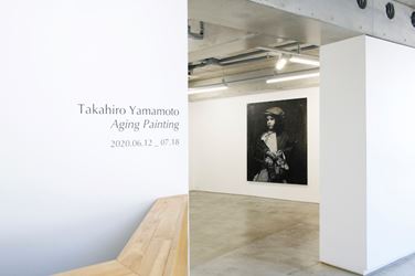 Exhibition view: Takahiro Yamamoto, Aging Painting, MAKI, Tokyo (12 June–18 July 2020). All images: Courtesy of MAKI.