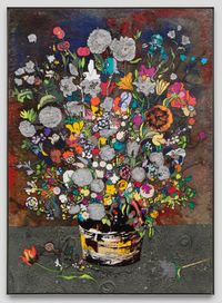 Bouquet of Flowers (Strasbourg) [B60] by Matthew Day Jackson contemporary artwork painting, sculpture, mixed media