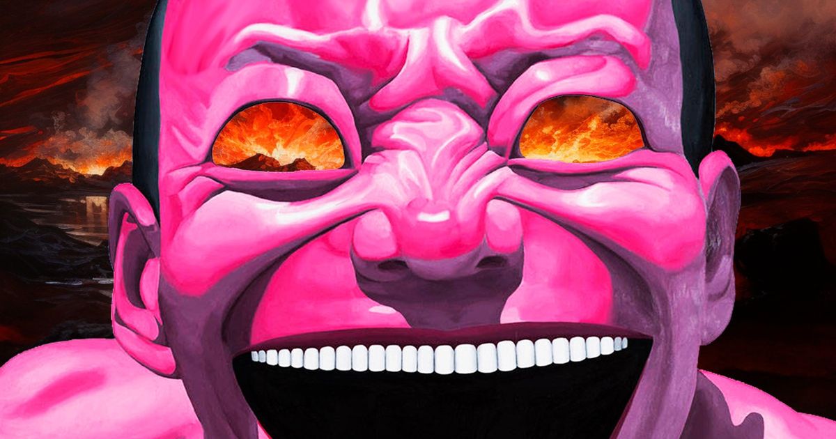 yue minjun 画集 Yue Minjun to Release Laughing Head NFTs | Ocula