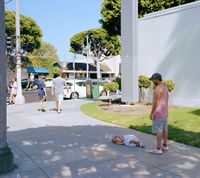 Parent child by Jeff Wall contemporary artwork photography