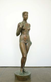 Big Woman Statue by Geng Xue contemporary artwork sculpture