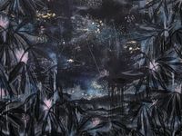 A Beautiful Free Uneasy: The RhododendronCave hide out by Michi Meko contemporary artwork painting, works on paper