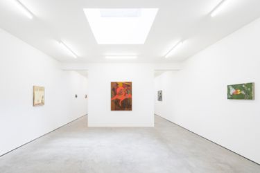 Exhibition view: Group Exhibition, The Colour of Pomegranates, MAMOTH, London (2 June–22 July 2023). Courtesy MAMOTH.