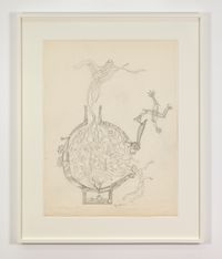 Resurrection by Robert Smithson contemporary artwork works on paper, drawing