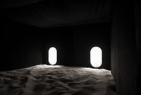 Luna (Moon) by Estate Fabio Mauri contemporary artwork installation