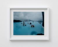 blue lagoon/iceland/2021 by fumiko imano contemporary artwork photography