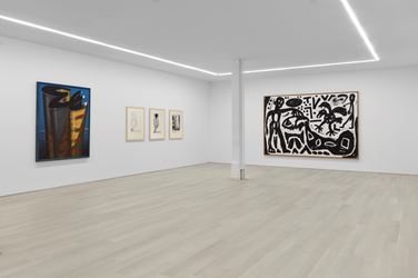 Exhibition view: Group Exhibition, A New Spirit Then, A New Spirit Now, 1981–2018, Almine Rech Gallery, New York (2 May–9 June 2018). Courtesy Almine Rech Gallery.