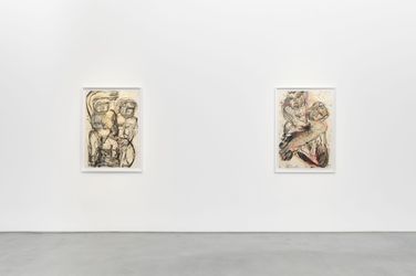 Exhibition view: Daniel Crews-Chubb, Statuesque, Roberts Projects, Los Angeles (September 16 - October 28, 2023). Courtesy of the artist and Roberts Projects, Los Angeles, California. Photo: Paul Salveson