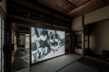 Ho Tzu Nyen, Hotel Aporia (2019). Exhibition view: Taming Y/Our Passion, Aichi Triennale 2019, Aichi Prefecture (1 August–14 October 2019). Courtesy Aichi Triennale. Photo: Ito Tetsuo.Image from:Aichi Triennale Grapples with History and CensorshipRead FeatureFollow ArtistEnquire