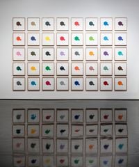 Tamiya Colour Chart by Peter Atkins contemporary artwork painting