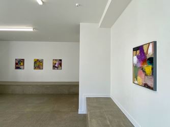 Exhibition view: Robin Neate, Recent Paintings, Hamish McKay Gallery, Wellington (29 August–26 September 2020). Courtesy Hamish McKay Gallery.