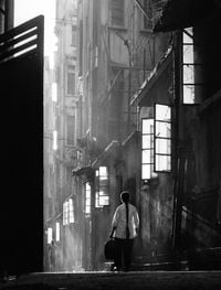 'Back Lane', Hong Kong by Fan Ho contemporary artwork photography, print