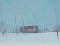 heavy snow by Choong-Hyun Roh contemporary artwork painting