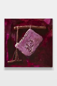Public Hanging by Michelle Hanlin contemporary artwork painting