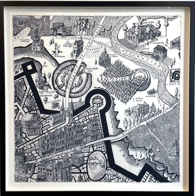 Map of Days by Grayson Perry contemporary artwork