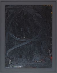 Slate Black by Jake Walker contemporary artwork painting, works on paper