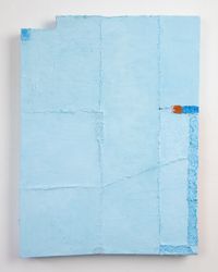 Untitled (light blue) by Louise Gresswell contemporary artwork painting