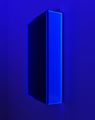 Colormirror satin glow after blue Milan by Regine Schumann contemporary artwork 2