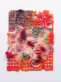 SUSPENDED TITLE by Fabian Marcaccio contemporary artwork mixed media