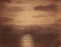 Solar Effect In The Clouds - Ocean by Gustave Le Gray contemporary artwork photography
