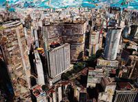 Postcards from nowhere by Vik Muniz contemporary artwork photography