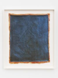 Étude bleue by Heidi Bucher contemporary artwork painting, works on paper, sculpture, photography, print
