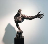 Promise with Him by Ryu In contemporary artwork sculpture