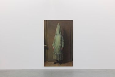 Exhibition view: Michaël Borremans, Coloured Cones, Zeno X Gallery, Antwerp (13 January–20 February 2021). Courtesy Zeno X Gallery.