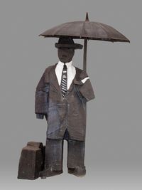 Living World Series – Gentlemen by Ju Ming contemporary artwork sculpture