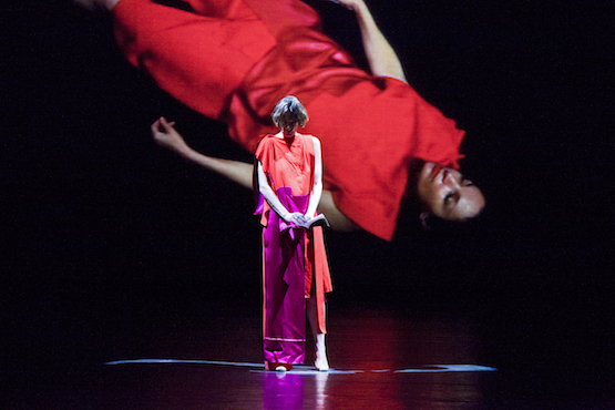 Haegue Yang, The Malady of Death—Monodrama with Jeanne Balibar. Staging project in English, Staatstheater Kassel (7 June 2012). Adapted from Marguerite Duras' novella La Maladie de la mort (1982), ca. 80 min. Commissioned by dOCUMENTA (13). Photo: Krzysztof Zieliński.