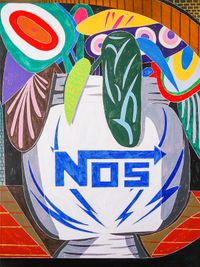 Fast Vase by Callan Grecia contemporary artwork painting