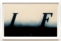 If by Ed Ruscha contemporary artwork print
