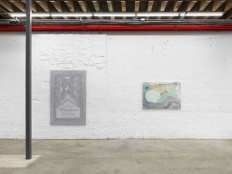 Exhibition view: Group Exhibition, Fifteen Painters, Andrew Kreps Gallery, New York (2 April–8 May 2021). Courtesy Andrew Kreps Gallery. Courtesy Andrew Kreps Gallery, New York. Photo: Dan Bradica.