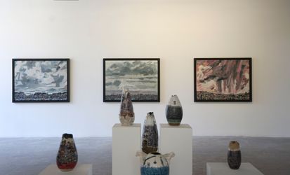 Exhibition view: Zena Assi, Study of a Cloud, Galerie Tanit, Beyrouth (15 June–3 August 2023). Courtesy Galerie Tanit.
