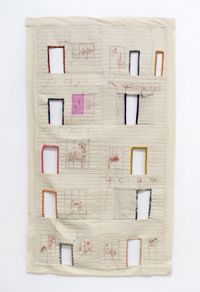 Lasting Memories by Hema Shironi contemporary artwork mixed media, textile