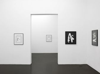 Exhibition view: Sam Lewitt, Printer, Scriptor: Folios, Galerie Buchholz, Cologne (19 June–30 August 2008). Courtesy Galerie Buchholz.