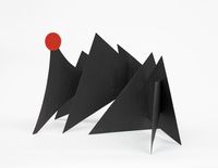 Sun and Mountains by Alexander Calder contemporary artwork sculpture