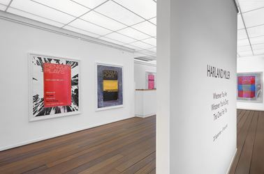 Exhibition view: Harland Miller, Wherever You Are Whatever You're Doing This One's For You, Reflex Amsterdam (20 September–24 Nov 2013). Courtesy Reflex Amsterdam.