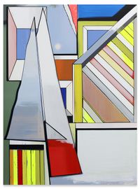Speicher und Fenster by Thomas Scheibitz contemporary artwork painting